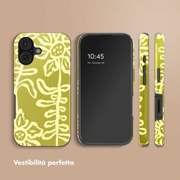 Selencia Cover posteriore Vivid con MagSafe Apple iPhone 17 - Chalky Bloom