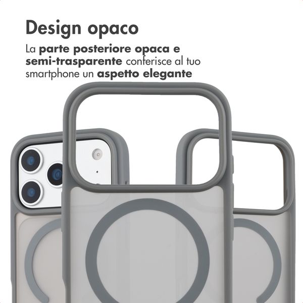 imoshion Cover posteriore Color Guard con MagSafe Apple iPhone 17 Pro Max - Grigio