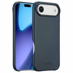Accezz Cover in Pelle con MagSafe Apple iPhone Air - Nightfall Blue