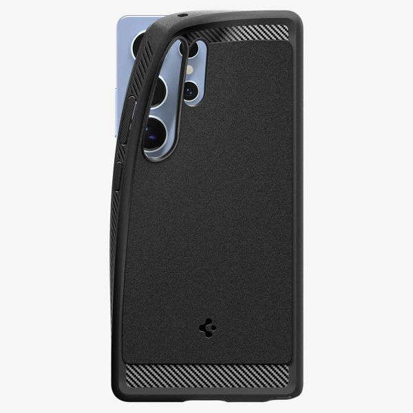 Spigen Cover Rugged Armor con MagSafe Samsung Galaxy S25 Ultra - Matte Black