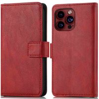 imoshion Cover a libro di Lusso Apple iPhone 15 Pro - Rosso