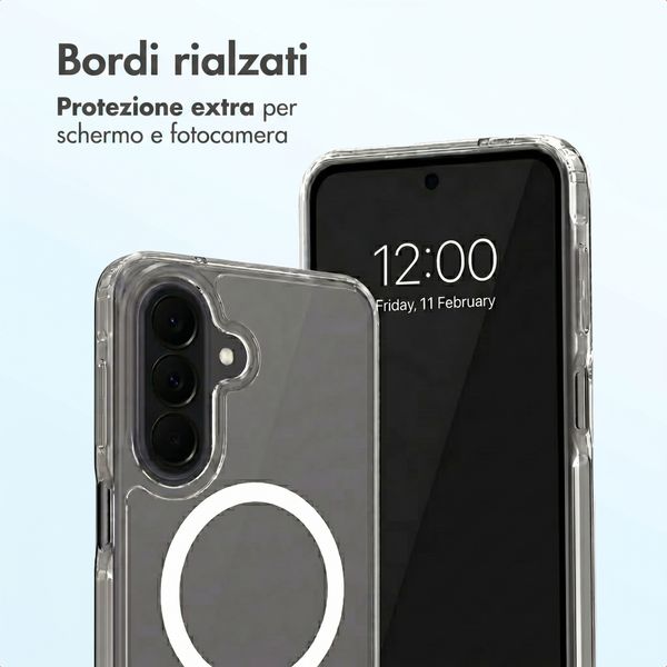 Accezz Cover posteriore Xtreme Impact con MagSafe Samsung Galaxy A27 (5G) - Trasparente