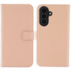 Selencia Cover a libro in vera pelle Samsung Galaxy A57 (5G) - Rosa chiaro