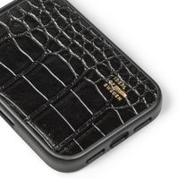 iDeal of Sweden Cover posteriore in pelle vegana MagSafe Apple iPhone 18 Pro Max / 17 Pro Max - Black Croco