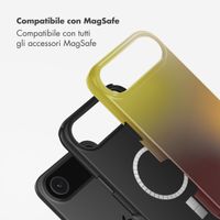 Selencia Cover posteriore Vivid con MagSafe Apple iPhone Air - Gradient Olive Dust
