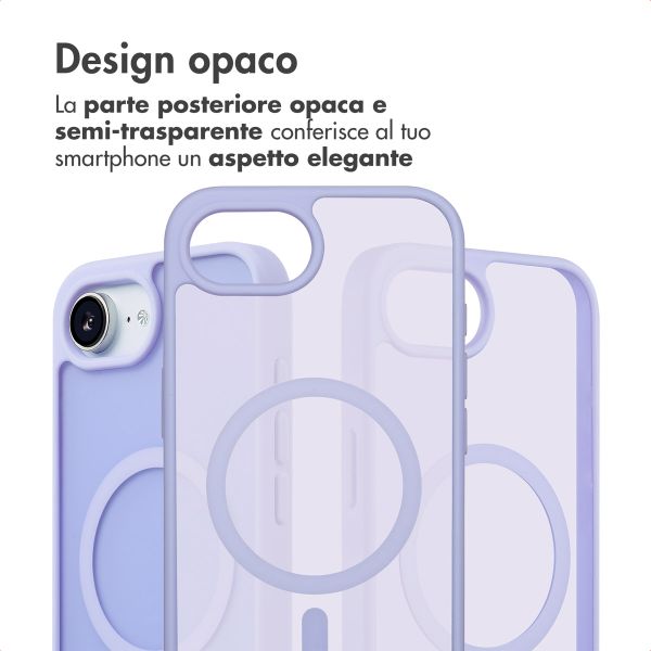 imoshion Cover posteriore Color Guard con MagSafe Apple iPhone 17e / 16e - Lilla