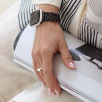 Burga Cinturino in acciaio Apple Watch | 38/40/41/42 mm - Nero