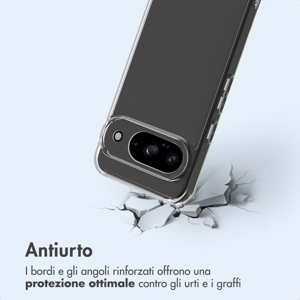 imoshion Cover posteriore protettiva Google Pixel 9 / 9 Pro - Trasparente