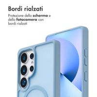 imoshion Cover posteriore Color Guard con MagSafe Samsung Galaxy S25 Ultra - Azzurro