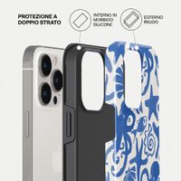 Burga Cover Posteriore Resistente con MagSafe Apple iPhone 13 Pro - Nera