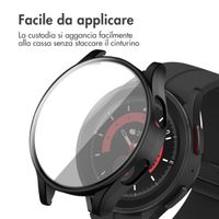imoshion Cover rigida integrale Samsung Galaxy Watch 4 - 40 mm - Nero