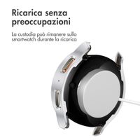 imoshion Cover rigida integrale Samsung Galaxy Watch 7 - 40 mm - Argento