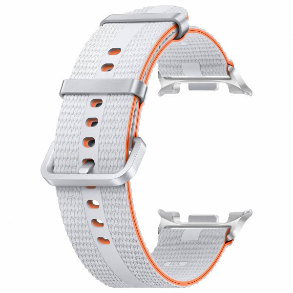 Samsung Cinturino Athleisure originale Samsung Galaxy Watch 8 (40/44mm) / Classic (46mm) - M/L - Bianco