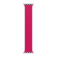 Apple Cinturino Solo intrecciato Apple Watch | 44/45/46/49 mm - Taglia 7 - Raspberry