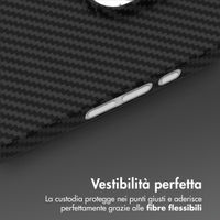 Accezz Cover MagSafe Kevlar® Apple iPhone 16 Pro - Nero