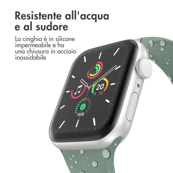 imoshion Cinturino in silicone⁺ Apple Watch | 44/45/46/49 mm - Taglia M/L - Pine