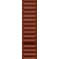 Apple Cinturino Leather Link Apple Watch | 44/45/46/49 mm - Taglia M/L - Umber