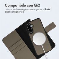 imoshion Cover a libro di lusso 2-in-1 rimovibile Samsung Galaxy A17 (5G) / (4G) - Verde