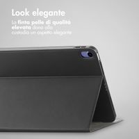 Accezz Cover Tablet Classica Apple iPad Air 11 pollici (2026) M4 / (2025) M3 / (2024) M2 / Air 5 (2022) / Air 4 (2020) - Nero