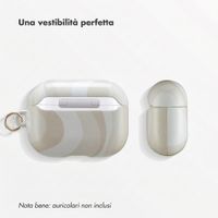 Selencia Cover Vivid  Apple Airpods Pro - Desert Waves Beige