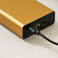 imoshion Powerbank in alluminio Ultra Series 20.000 mAh - Ricarica rapida fino a 33 watt - Oro