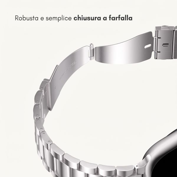 imoshion Cinturino in acciaio Apple Watch | 44/45/46/49 mm - Argento
