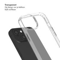 Selencia Cover trasparente con ganci + laccetto da polso Lova Apple iPhone 14 - Mocha Brown