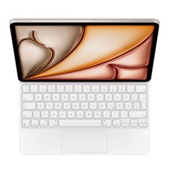 Apple Magic Keyboard Apple iPad Air 13 pollici (2026) M4 / (2025) M3 / (2024) M2 / iPad Pro 12.9 (2018/2020/2021/2022) - QWERTZ / DE - Bianco