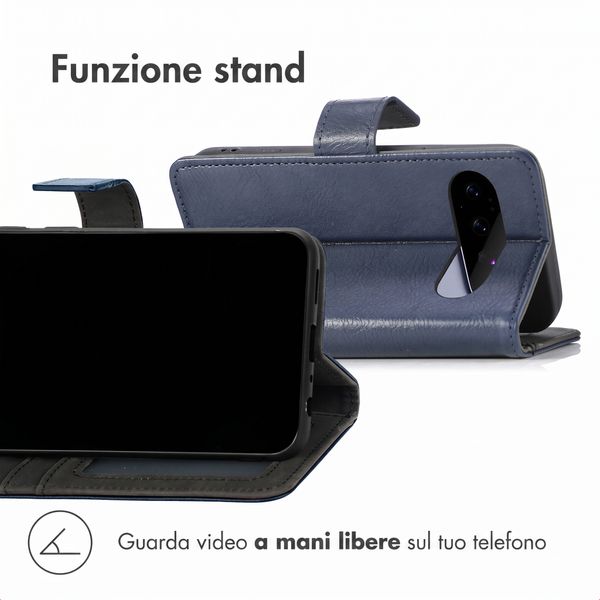 imoshion Cover a libro di Lusso Google Pixel 11 - Blu scuro