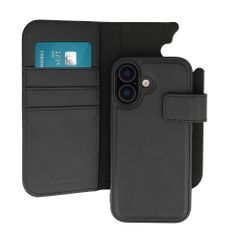imoshion Cover a libro di lusso 2-in-1 rimovibile Apple iPhone 17 - Nero
