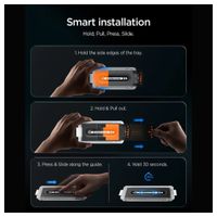 Spigen Vetro temperato GLAStR EZ Fit, confezione da 2 + Applicatore Apple iPhone 18 Pro Max / 17 Pro Max / 16 Pro Max