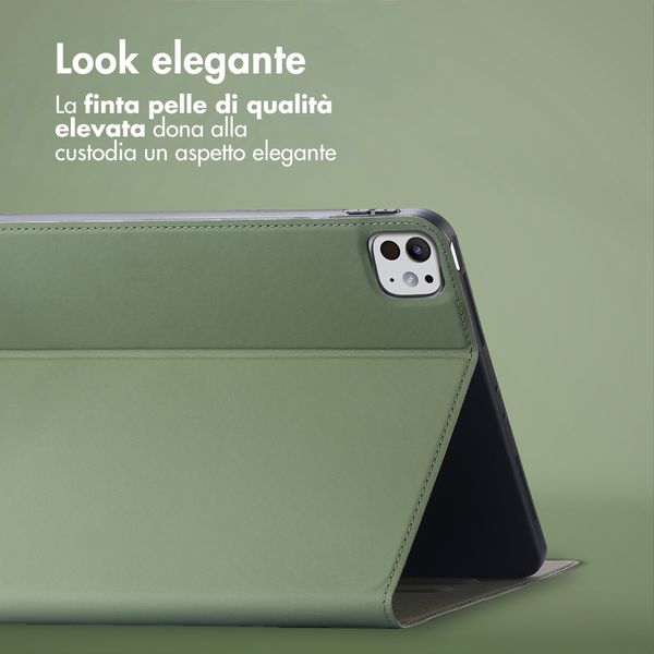 Accezz Cover Tablet Classica Apple iPad Pro 13 (2025) M5 / (2024) M4 - Verde