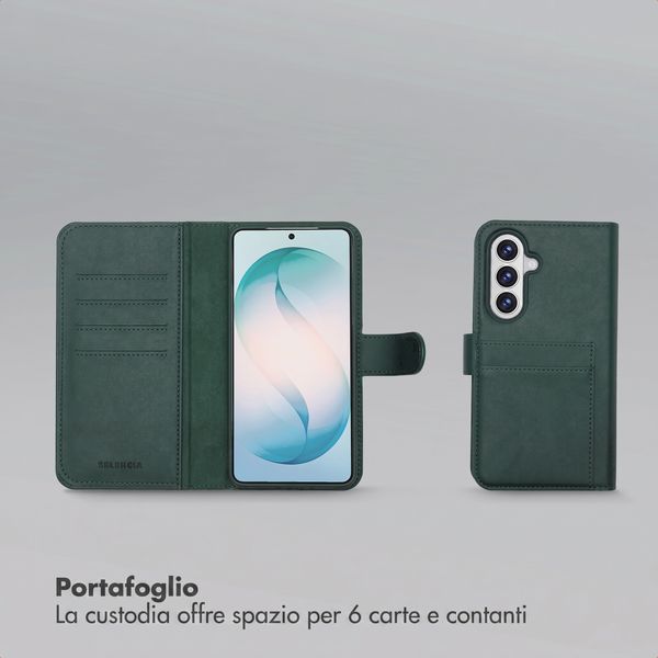 Selencia Libreria rimovibile Olyn con MagSafe Samsung Galaxy S26 Plus - Verde