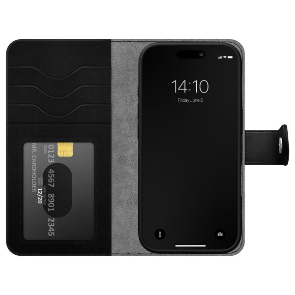 iDeal of Sweden Portafoglio Magnetico Plus Apple iPhone 16 - Black