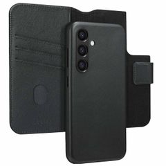 Accezz Cover in pelle 2 in 1 con MagSafe Samsung Galaxy S24 - Onyx Black