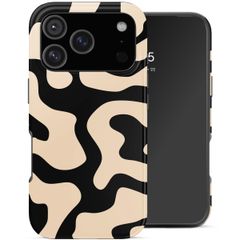 Selencia Cover Posteriore Vivid Apple iPhone 18 Pro - Art Wave Black