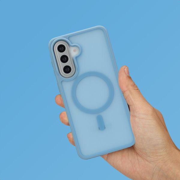 imoshion Cover posteriore Color Guard con MagSafe Samsung Galaxy A57 (5G) - Azzurro