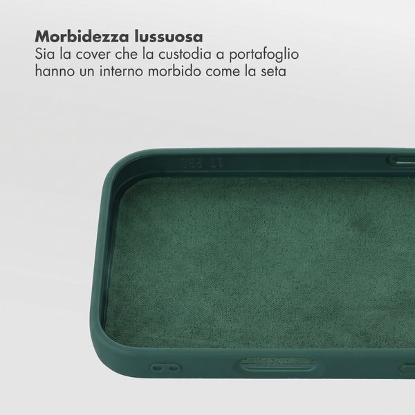Accezz Cover a libro Edge rimovibile con MagSafe Apple iPhone 18 Pro / 17 Pro - Verde