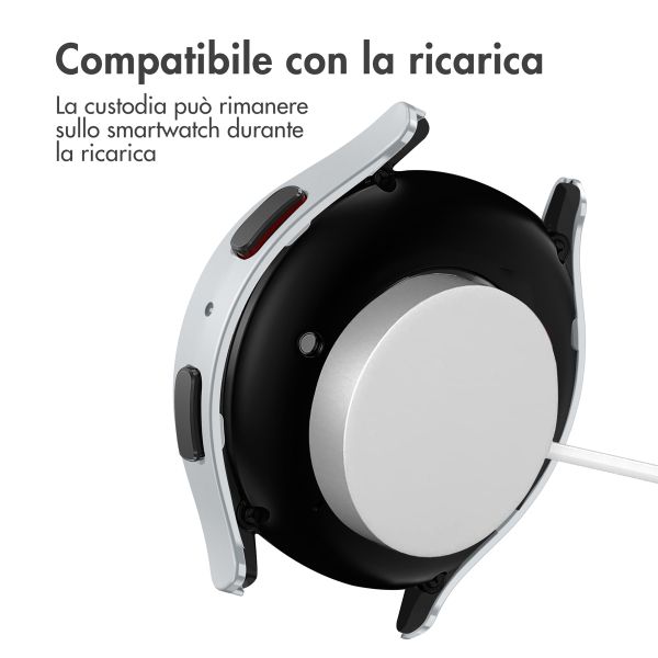 imoshion Cover rigida integrale Samsung Galaxy Watch 6 - 40 mm - Argento
