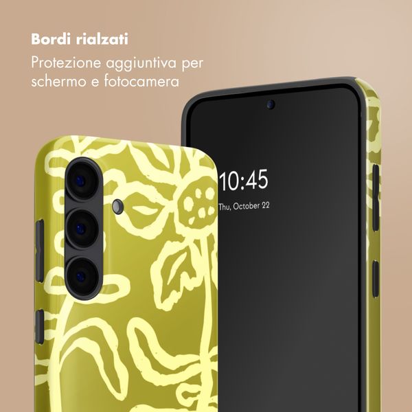 Selencia Cover posteriore Vivid con MagSafe Samsung Galaxy S24 - Chalky Bloom