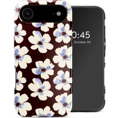 Selencia Cover posteriore Vivid con MagSafe Apple iPhone Air - Choco Flower Pop