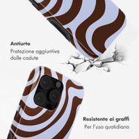 Selencia Cover posteriore Vivid con MagSafe Apple iPhone 16 Pro Max - Dream Swirl Chocolate