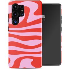 Selencia Cover posteriore Vivid con MagSafe Samsung Galaxy S25 Ultra - Dream Swirl Pink