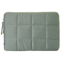 Selencia Cover Puffy per laptop 13-14 pollici - Laptopsleeve - Sage Green