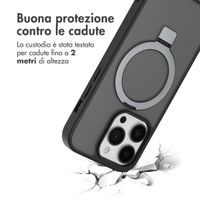 Accezz Cover con anello e supporto con MagSafe Apple iPhone 14 Pro - Nero