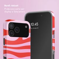 Selencia Cover Posteriore Vivid Apple iPhone 18 Pro Max - Dream Swirl Pink