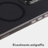 Accezz Cover Lite con MagSafe | Fluted | Apple iPhone 16 Pro Max - Nero