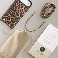 Selencia Cover per telefono Nova con cordino e portacarte Apple iPhone Air - Leopard