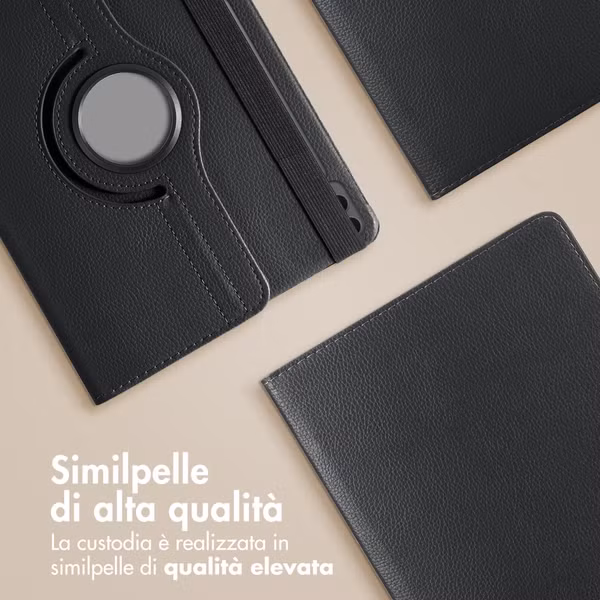 imoshion Cover Girevole a 360° Samsung Galaxy Tab S11 Ultra - Nero