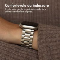 imoshion Cinturino in acciaio Apple Watch | 44/45/46/49 mm - Argento